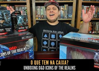 O Que Tem na Caixa? Unboxing D&D Icons of the Realms (Miniaturas D&D)