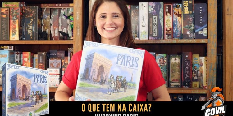 O Que Tem na Caixa? Unboxing Paris