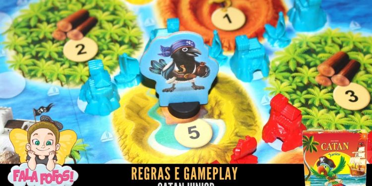 Covil dos Fofos – Regras e Gameplay Catan Junior