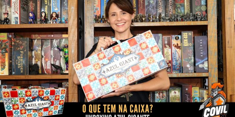 O Que Tem na Caixa? Unboxing Azul Gigante