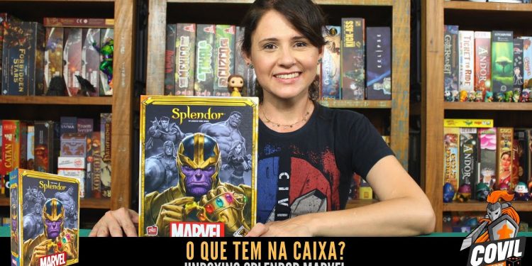 O Que Tem na Caixa? Unboxing Splendor Marvel