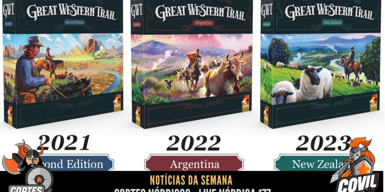 Notícias da Semana – Nova Edição do Great Western Trail e Zombicide Undead or Alive