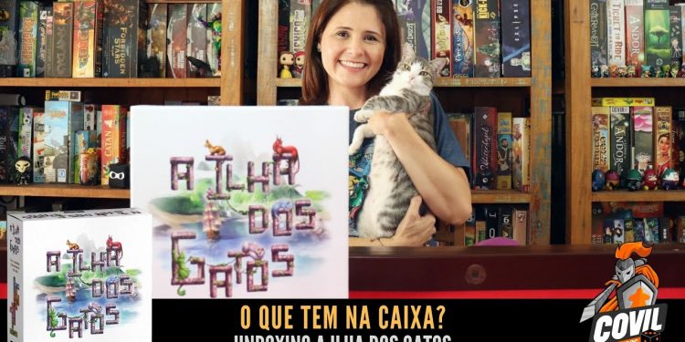 O Que Tem na Caixa? Unboxing A Ilha dos Gatos