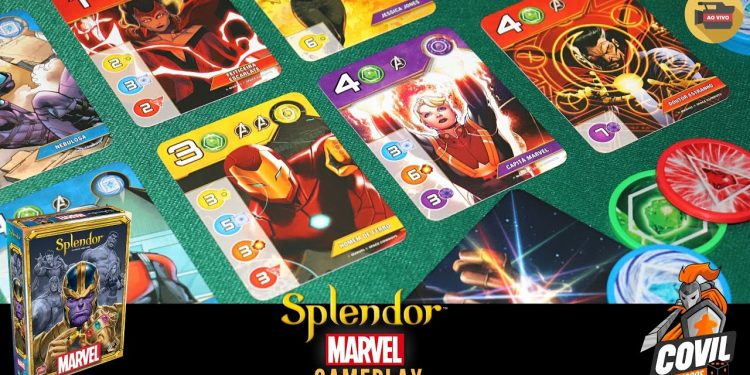 Splendor Marvel – Gameplay Ao Vivo
