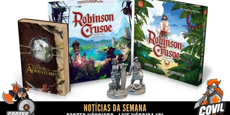 Notícias da Semana – Uma Edição de Colecionador para Robinson Crusoe