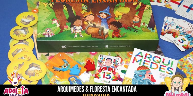 Covil dos Fofos – Unboxing Arquimedes e Floresta Encantada