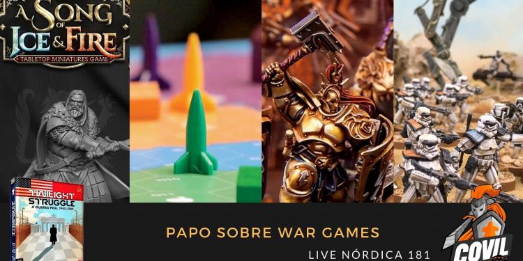 Live Nórdica 181 – Papo sobre War Games