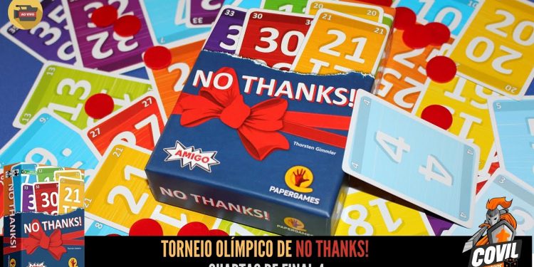 Torneio Olímpico de No Thanks! Quartas de Final 4