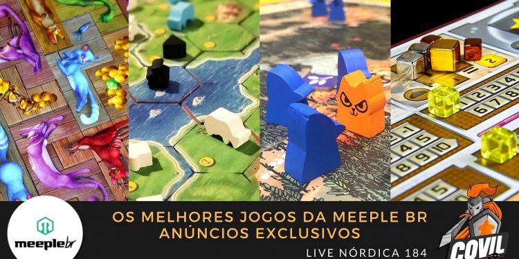 Live Nórdica 184 – Os Melhores Jogos da Meeple BR