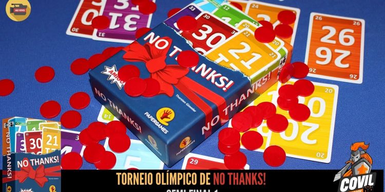 Torneio Olímpico de No Thanks! Semi Final 1