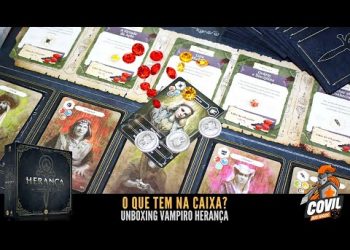 O Que Tem na Caixa? Unboxing Vampiro: A Máscara – Herança