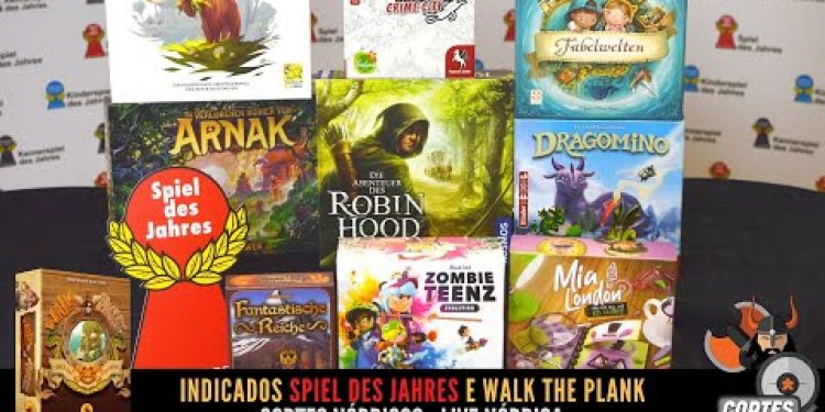 Notícias: Indicados Spiel des Jahres e Walk The Plank pela PaperGames