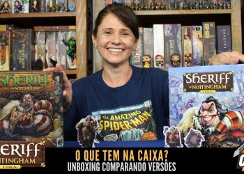 O Que Tem na Caixa? Unboxing Sheriff of Nottingham (2ª Edição)
