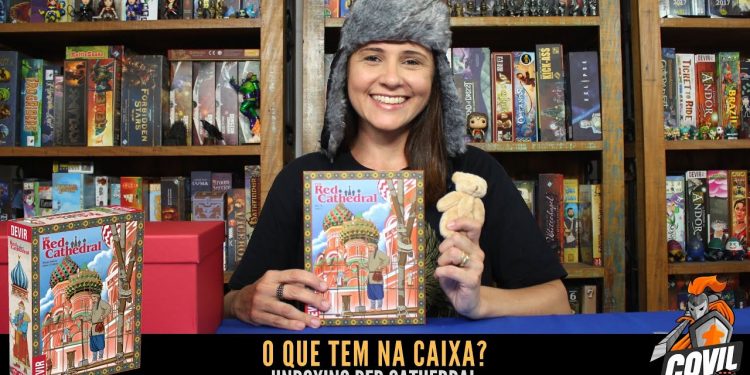 O Que Tem na Caixa? Unboxing Red Cathedral