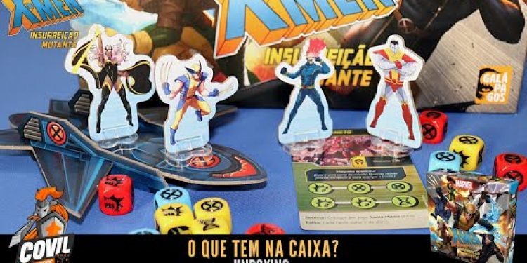 O Que Tem na Caixa? Unboxing X-Men: Insurreição Mutante