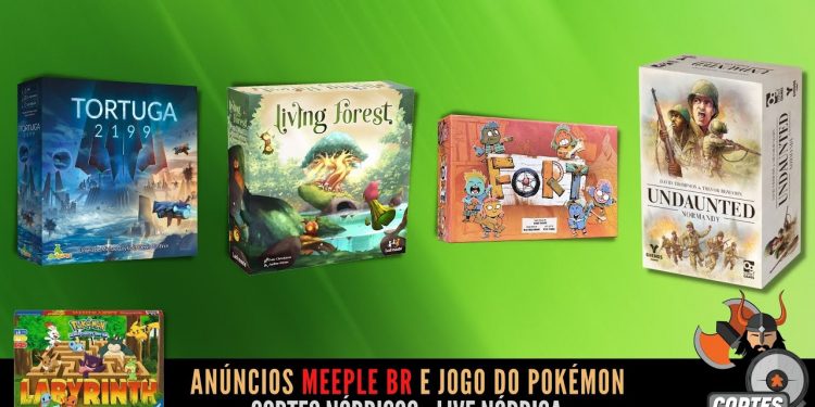 Anúncios Meeple BR e Novo jogo de Pokémon  – Notícias da Semana