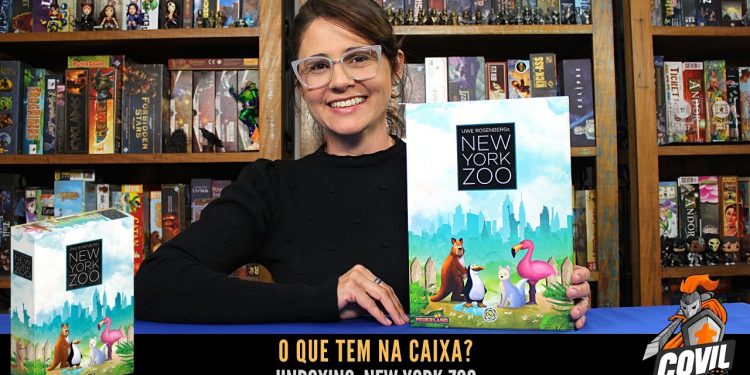 O Que Tem na Caixa? Unboxing New York Zoo