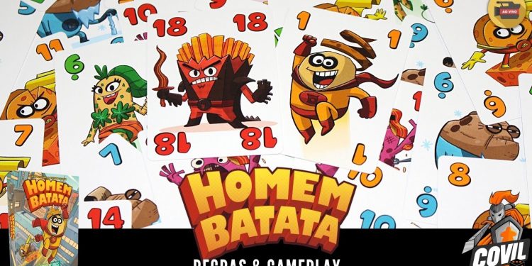 Homem Batata –  Regras  e Gameplay Ao Vivo