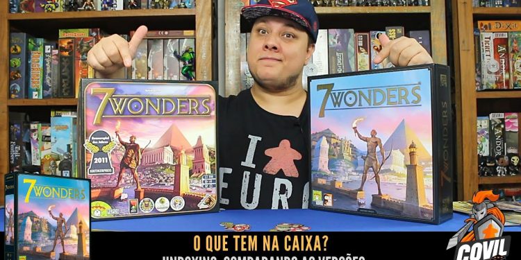 O Que Tem na Caixa? Unboxing 7 Wonders (2ª Edição)