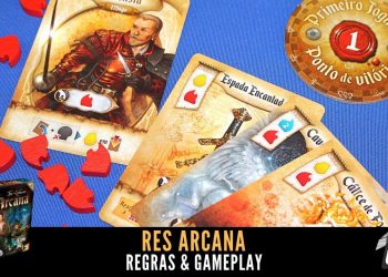 Res Arcana –  Regras  e Gameplay Ao Vivo