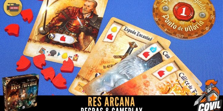 Res Arcana –  Regras  e Gameplay Ao Vivo