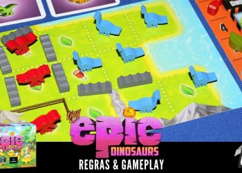 Tiny Epic Dinosaurs –  Regras  e Gameplay Ao Vivo