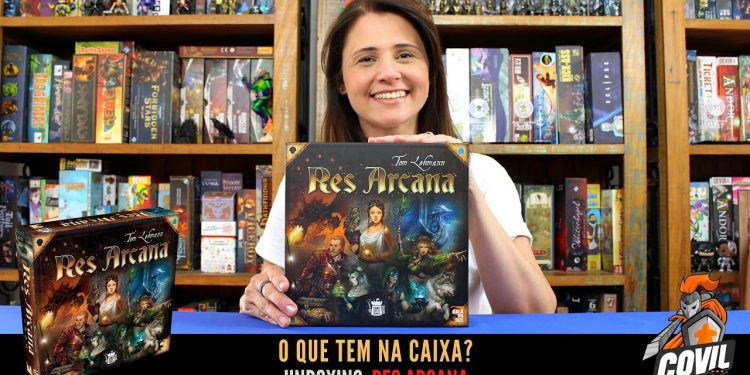 O Que Tem na Caixa? Unboxing Res Arcana