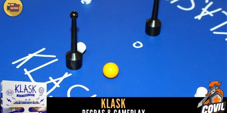 Klask –  Regras  e Gameplay Ao Vivo