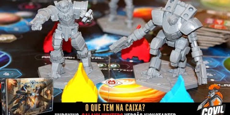 O Que Tem na Caixa? Unboxing Galaxy Hunters