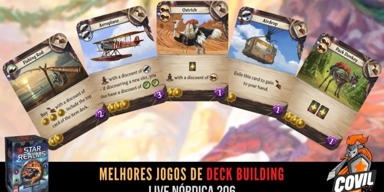 Live Nórdica 206 – Melhores Jogos de Deck Building!!!