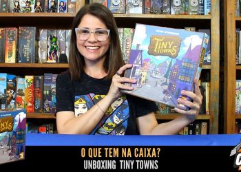O Que Tem na Caixa? Unboxing Tiny Towns