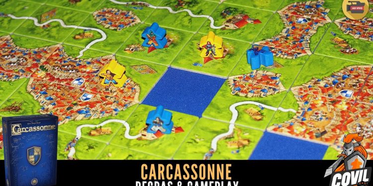 Carcassonne –  Regras  e Gameplay Ao Vivo