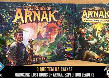 O Que tem na Caixa? Unboxing Lost Ruins of Arnak: Expedition Leaders (Spiel 21)