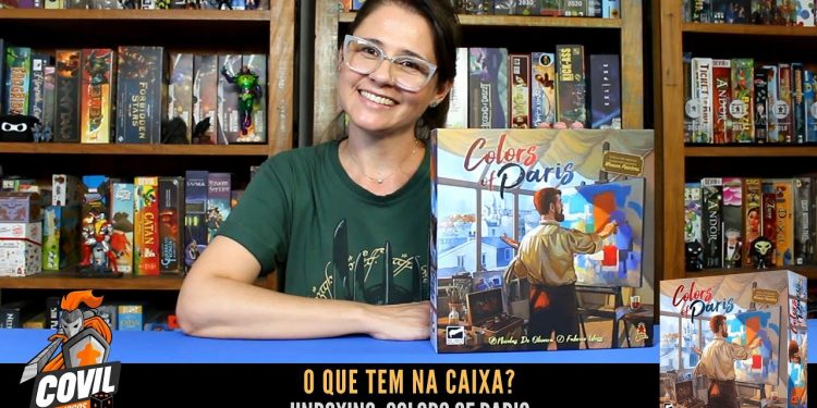 O Que tem na Caixa? Unboxing Colors of Paris