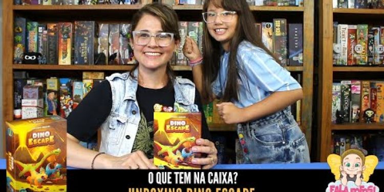 Covil dos Fofos – Unboxing Dino Escape