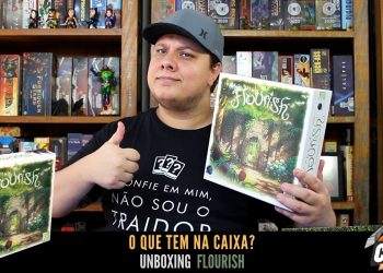 O Que tem na Caixa? Unboxing Flourish