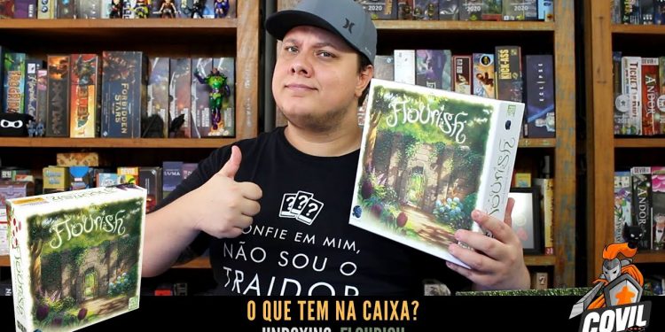 O Que tem na Caixa? Unboxing Flourish
