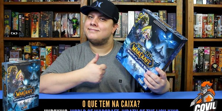 O Que tem na Caixa? Unboxing World of Warcraft: Wrath of the Lich King