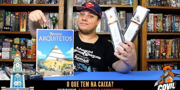 O Que tem na Caixa? Unboxing 7 Wonders Arquitetos
