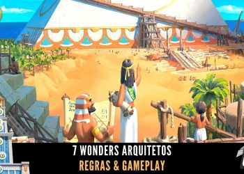 7 Wonders Arquitetos –  Regras  e Gameplay Ao Vivo
