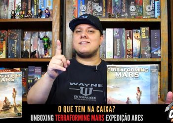 O Que tem na Caixa? Unboxing Terraforming Mars Expedição Ares