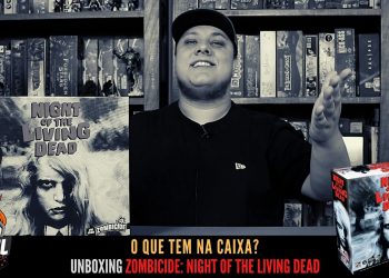 O Que tem na Caixa? Unboxing Zombicide: Night of the Living Dead