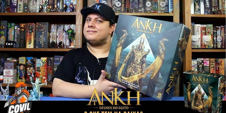O Que tem na Caixa? Unboxing Ankh – Deuses do Egito