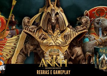 Ankh Deuses do Egito –  Regras  e Gameplay Ao Vivo
