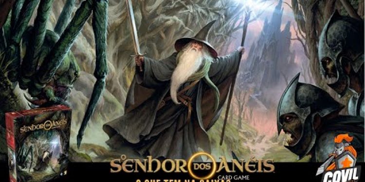 O Que tem na Caixa? Unboxing O Senhor dos Anéis Card Game