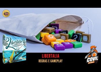 Libertalia –  Regras  e Gameplay Ao Vivo