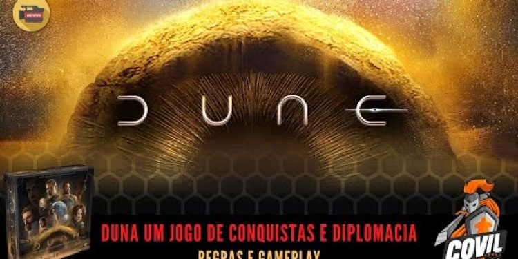 Duna: Um Jogo de Conquistas e Diplomacia –  Regras  e Gameplay Ao Vivo