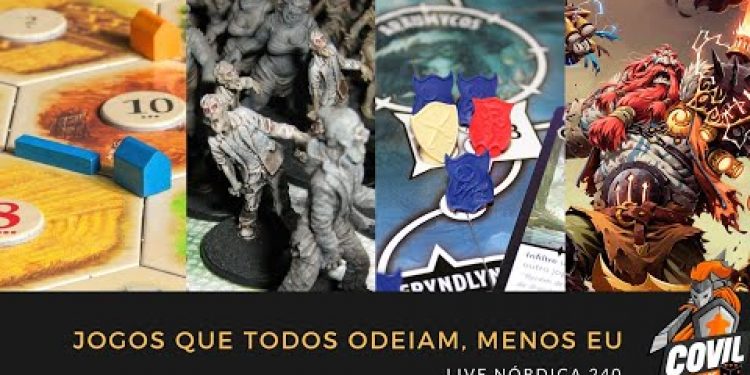 Live Nórdica 240 – Jogos que todos odeiam, menos eu