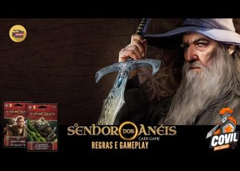 O Senhor dos Anéis Card Game –  Regras  e Gameplay Ao Vivo (A Escuridão de Trevamata)