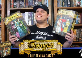 O Que tem na Caixa? Unboxing Troyes e As Damas de Troyes